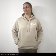PEACE HOODY PEBBLE