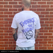 CHAOS T-SHIRT WHITE